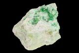 Chrome-Vesuvianite Crystal Cluster - Jeffrey Mine, Canada #134426-2